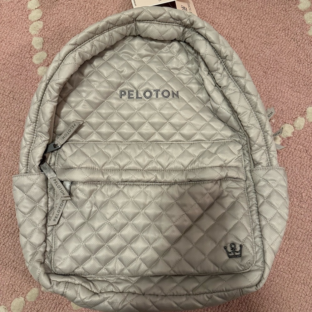 Quilted Peloton Large backpack